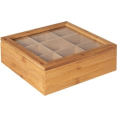 Amanda B Bamboo 24x24x8cm bambu teerasia