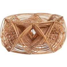 Amanda B Rattan 50x27cm varjostin