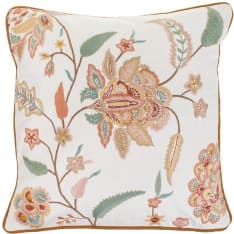 Amanda B Flower decorative pillow