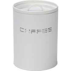 AmandaB white coffee coffee jar