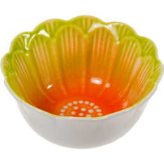 AmandaB Bowl flower Ø11cm red