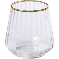 AmandaB 450ml kultareuna juomalasi