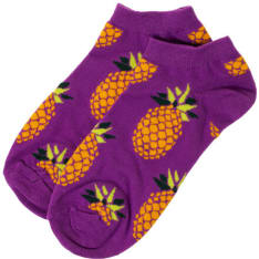 AmandaB Funny Socks Ananas naisten nilkkasukat