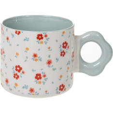 AmandaB kukat sininen muki