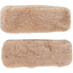AmandaB Furry beige 2 kpl hiussoljet