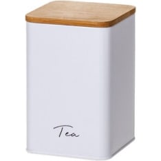 AmandaB Tea white tin can