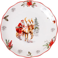 AmandaB Salad plate christmas