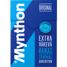 Mynthon Original Väkevä 85 g sokeriton kurkkupastilli