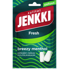 Jenkki Fresh Breezy Menthol 35 g chewing gum