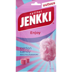 Jenkki Enjoy Cotton Candy 70 g purukumipussi