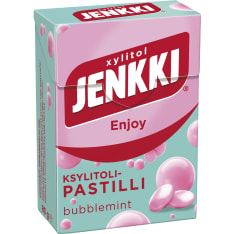 Jenkki Enjoy Bubblemint 80 g ksylitolipastilli