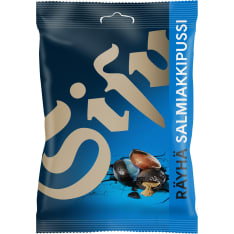 Sisu Räyhä Salmiakki 160 g karkkipussi