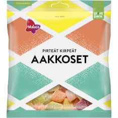 Malaco Aakkoset Pirteät Kirpeät confectionery mix 280g