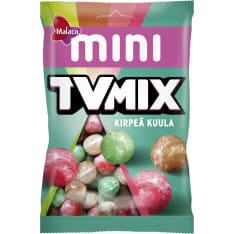 Malaco TV Mix Mini Kirpeä Kuula confectionery mix 90g