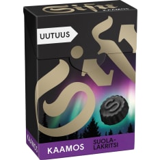 Sisu Kaamos Suolalakritsi 80 g pastilli