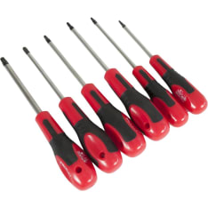 Procat 6 pcs T10-15-20-25-30-40 torx driver set