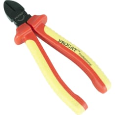 Procat VDE 6" bent tip pliers