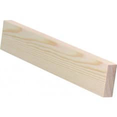 E.T. Listat 15x45x3300 mm mänty puuvalmis höylätty rima