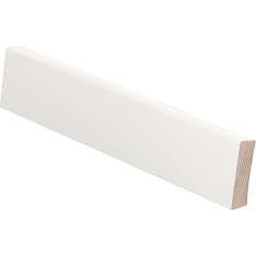 E.T. Mouldings 12x42x3600 mm pine white finger-jointed skirting board