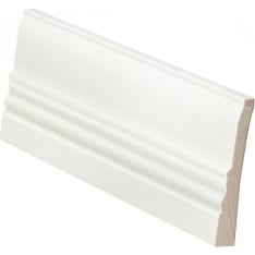 E.T. Listat 16x95x3000 mm mänty valkoinen koriste peitelista