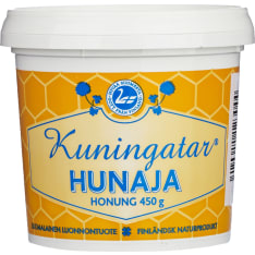 Fake fabric 450 g honey plastic jar