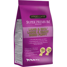 Golden Eagle Super Premium Lamb & Rice/LG Puppy 12 kg koiranpennun kuivaruoka