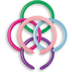Color mix 20 pcs magician balloon