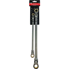 Tamo 2-piece double-ended ratchet wrench