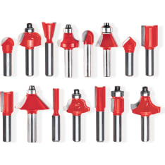 Tamo BSC 15-piece top milling cutter set