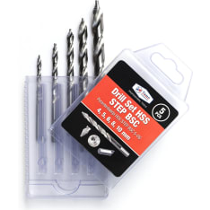 Tamo HSS Step 5-piece BSC drill bit set