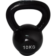 Fit'n Shape 10 kg kahvakuula kumipohjalla