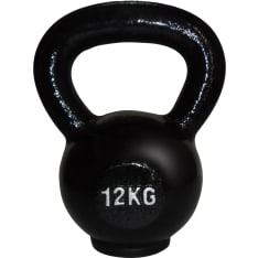 Fit'n Shape 12 kg kahvakuula kumipohjalla