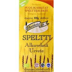Birkkalan Luomu 800g täysjyvä puolikarkeat spelttijauhot