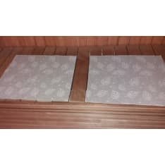 Alajärven Kotitekstiili Lehdykät pellava 43x50 cm pefletti