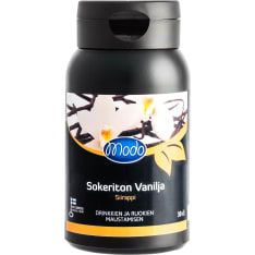 Modo Sokeriton Vanilja 30cl siirappi