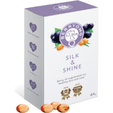 Berryomg Silk & Shine 90 kpl täydennysrehu koirille ja kissoille