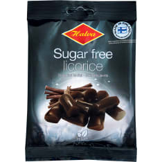Cheap sugar-free licorice 90 g bag
