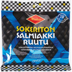 Cheap sugar-free 90 g salmiack box candy bag