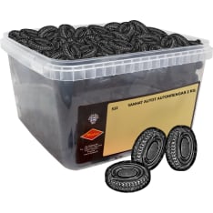 Halva Old Cars Car tires salty jellies 2 kg