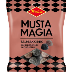 Halva Musta Magia Assorted salty jellies mix 110 g