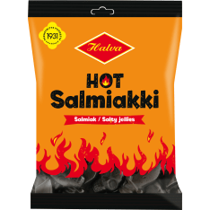 Halva Hot Salmiakki 160 g candy bag