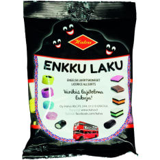 Halva 240 g Enkku laku karkkipussi