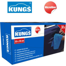 Kungs 30x30cm 30kpl monikäyttö mikrokuituliina