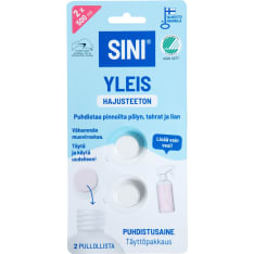 Sini Yleis Hajusteeton puhdistusainetabletti täyttöpakkaus