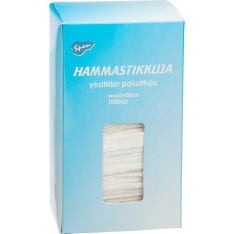 Transpen 1000 kpl yksittäispakatut hammastikut
