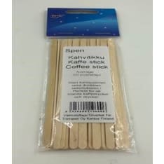 Rosa 50 coffee sticks in birch