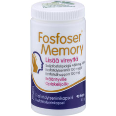 Fosfoser Memory 90 kaps. ravintolisä