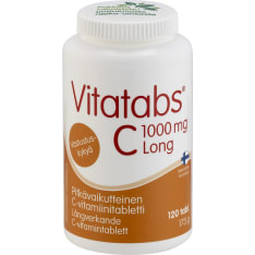 Vitatabs C 1000 mg Long 120 tabl. ravintolisä