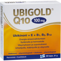 Ubigold 100 mg 60 kaps. ravintolisä