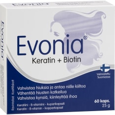 Evonia Keratin 60 kaps. ravintolisä